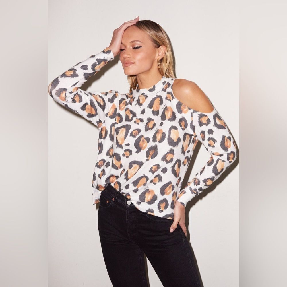 LNA Brushed Wild Cat Dan Sweater small